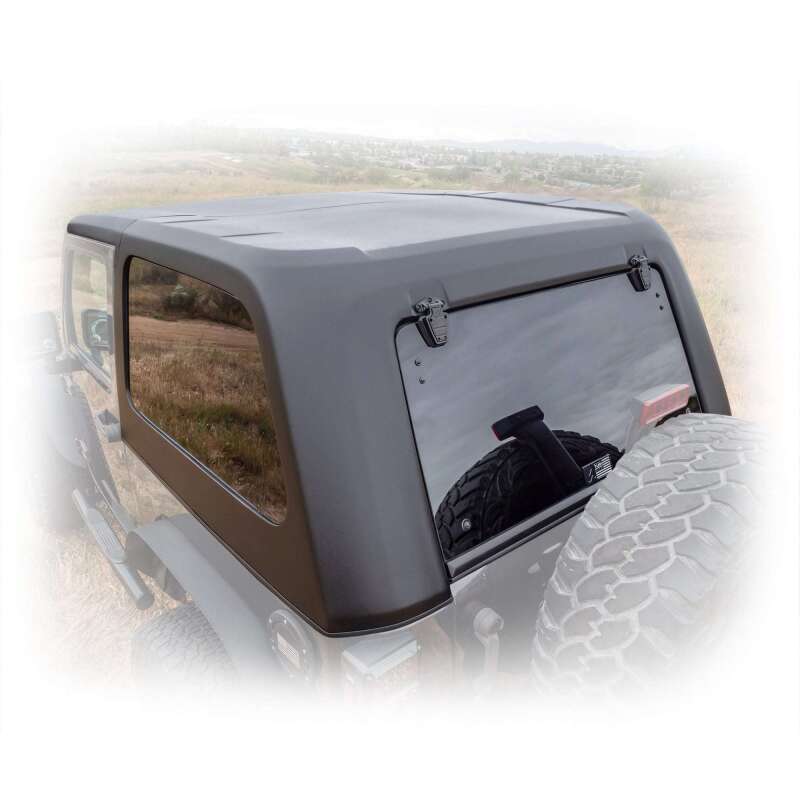 Jeep Wrangler JK Hardtop - TURN Offroad - Fastback 2-Piece - White - `07-`18